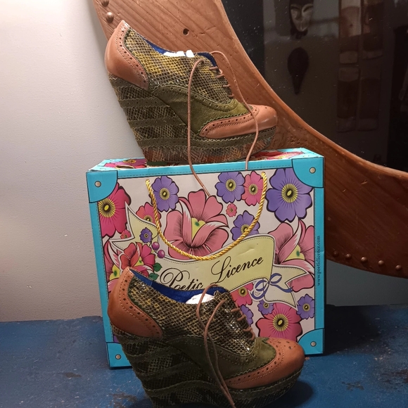 Poetic Licence wedge heel shoes - Picture 4 of 5